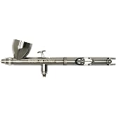 Badger Air-Brush Co. Model 105 Patriot Fine Gravity Airbrush, Stainless Steel