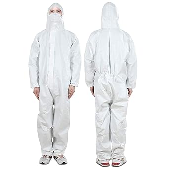 white paper boiler suits