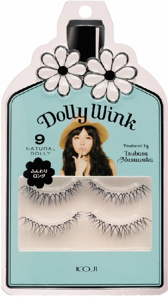 Koji Dolly Wink False Eyelashes #9 Natural Dolly