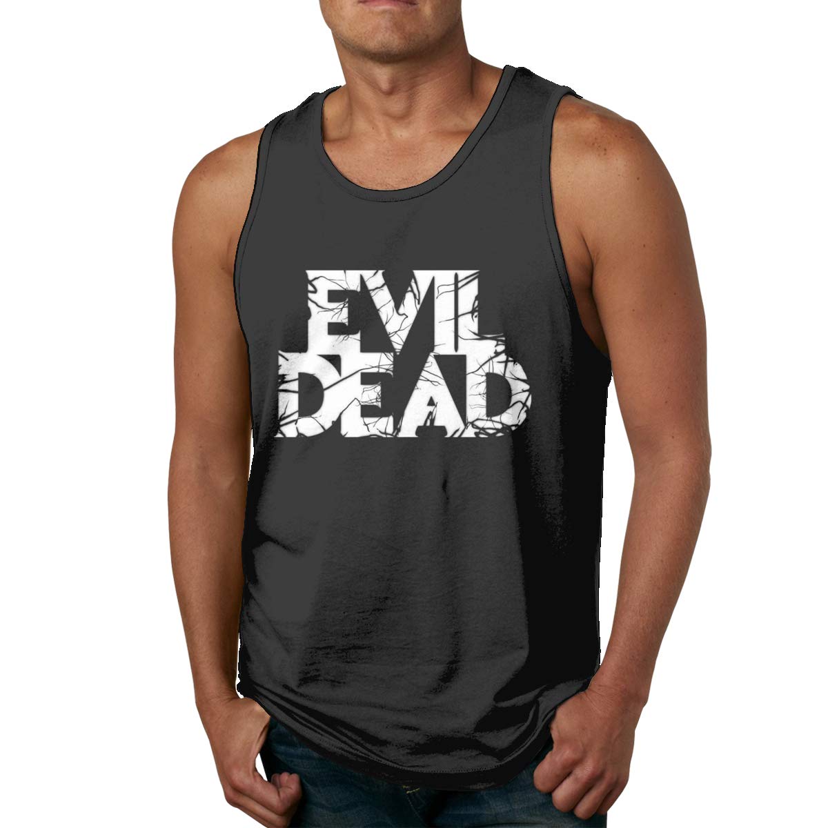 Bodatu S Durable Ness Sleeveless Tanks Shirt With Evil Dead Logo