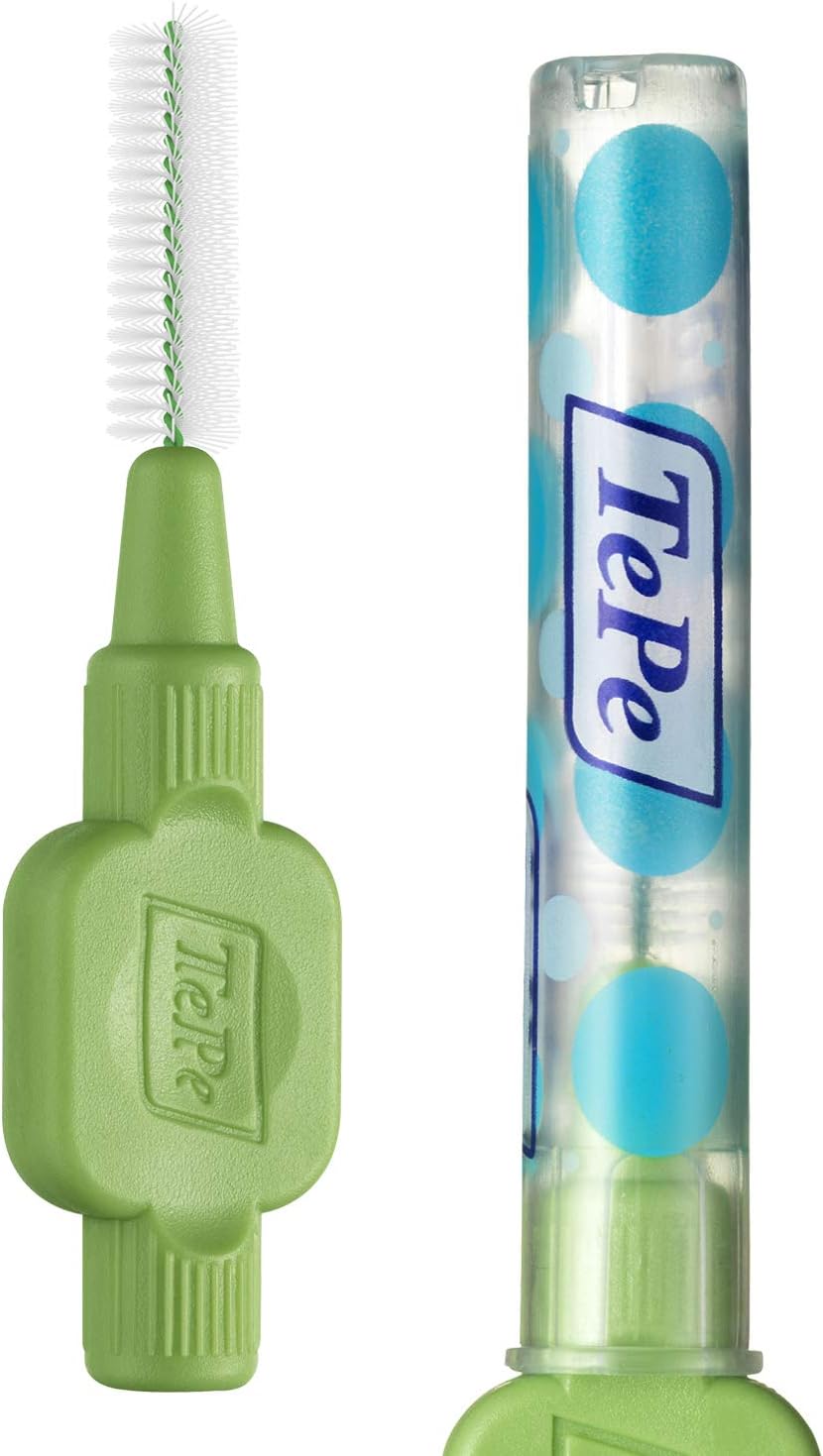 TePe Green 0.8mm Interdental Brush 25 Value Pack, 25 Count (Pack of 1) - Image 5
