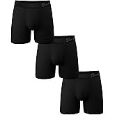 Shinesty Boxer Briefs for Men Pack of 3 - Hammock Support Pouch Underwear for Men - Flyless