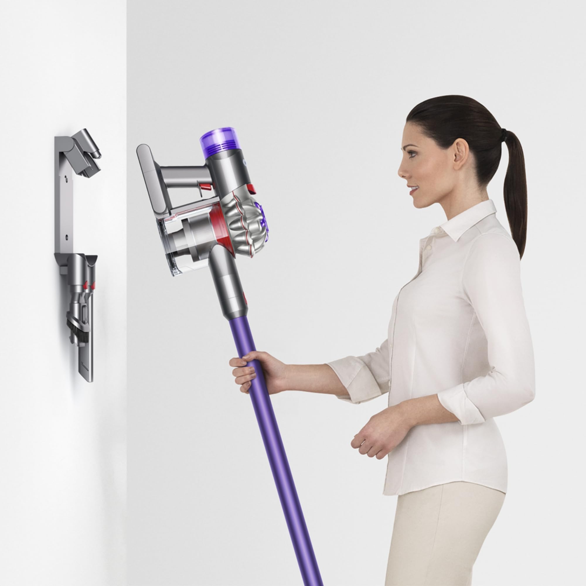 Dyson V8 Animal Extra cordless vacuum cleaner, Silver/Purple Pricepulse
