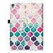 Fintie Case for iPad Pro 9.7, Premium Vegan Leather Folio [Slim Fit] Standing Smart Protective Cover with Auto Sleep/Wake Feature for iPad Pro 9.7 Inch 2016 Release Tablet, Moroccan Love