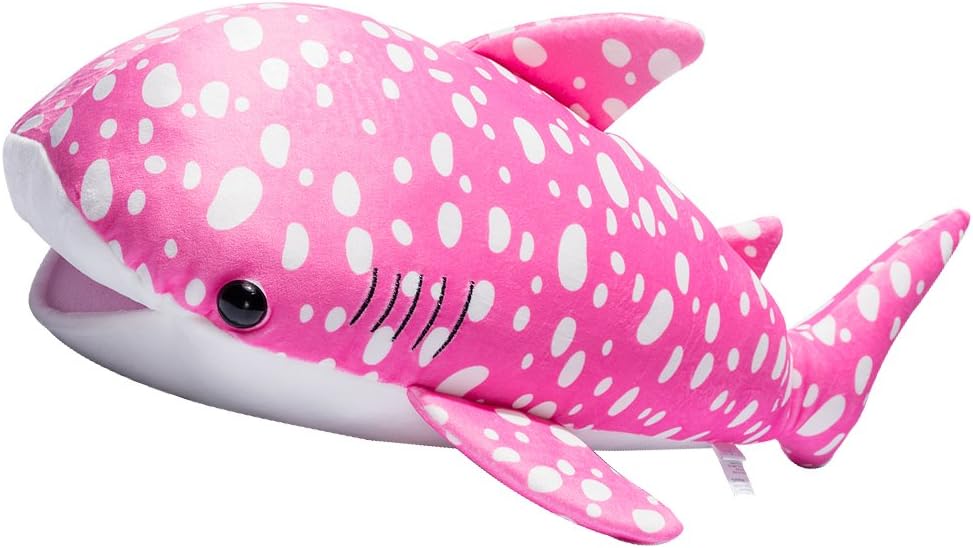 Whale Shark Plush | 25.5'' Large Stuffed Animal | Neat Soft Shark Body Pillow | Large Orca Fish Toy
