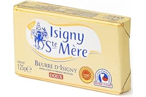 ISIGNY STE MERE French Normandy Butter Unsalted - 4 pack x 4.4 oz