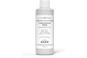 Aroma Depot Christmas Tree Perfume/Body Oil (7 Sizes) Our Interpretation, Premium Quality Uncut Fragrance Oil Floral scent (4 Ounce Plastic Bottle (120ml))