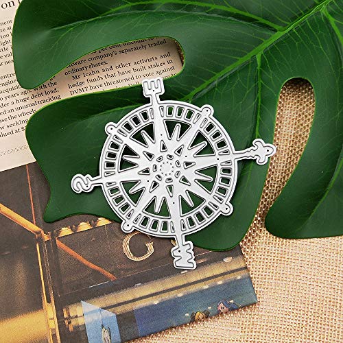 Compass Shapes Metal Cutting Dies Stencil Scrapbooking Photo Album Card Paper Embossing Craft DIY