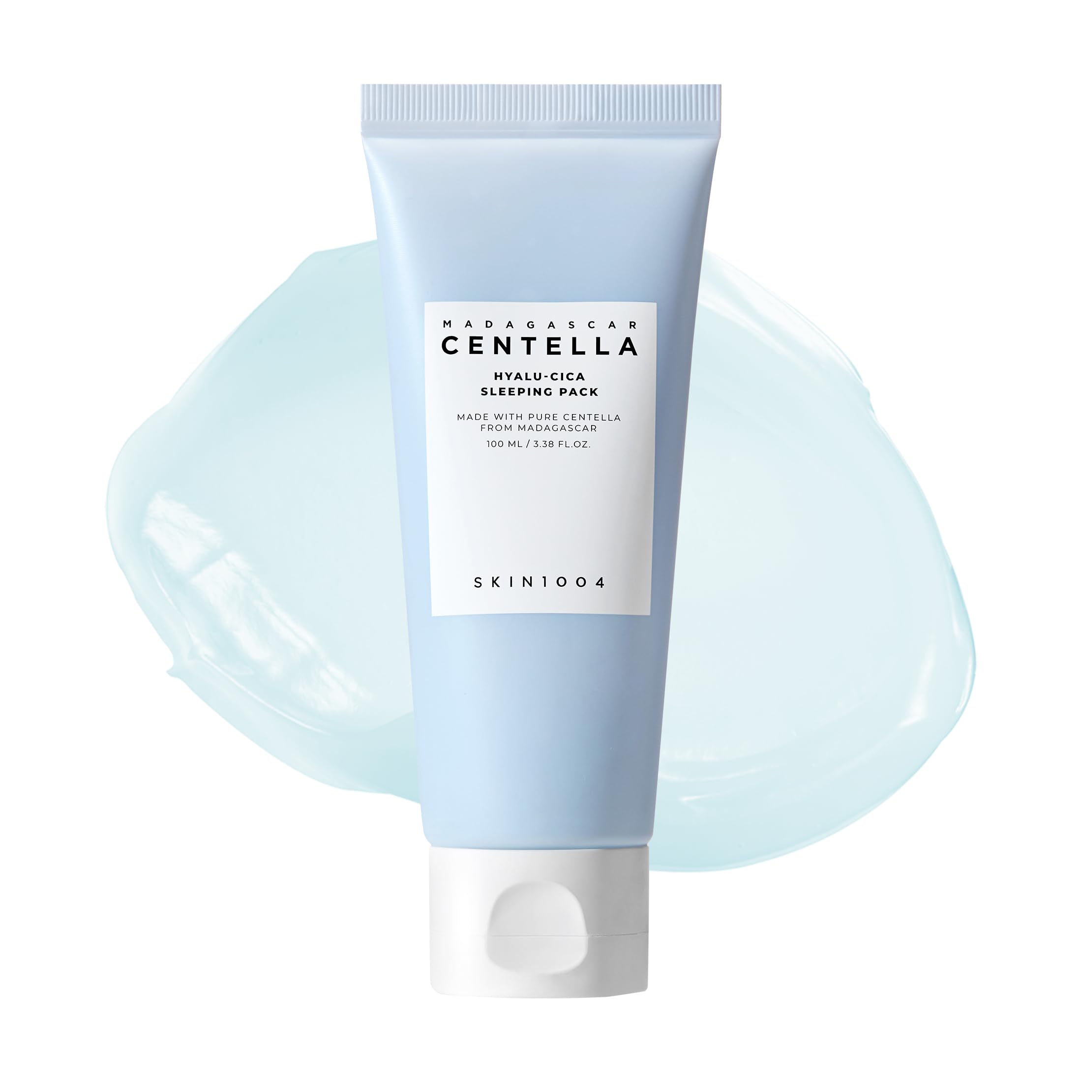 SKIN1004 SKIN 1004 Madagascar Centella Hyalu-Cica Sleeping Pack 3.38 FL.OZ |Skin brightening and anti-aging Korean Overnight Facial Mask with Hyaluronic Acid, Niacinamide, Centella Asiaatica