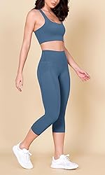 ODODOS ODLEX 2-Pack High Waist Workout Capris with