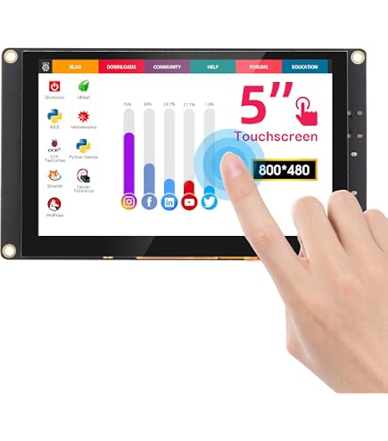 Amazon.com: waveshare 4inch HDMI LCD Compatible with Raspberry Pi