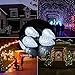 Brizled C9 Christmas Lights Cool White 16FT 25 LED 120V UL Certified Faceted Outdoor Christmas String Lights Connectable Xmas Tree Light for Tree, Holiday, House Decor