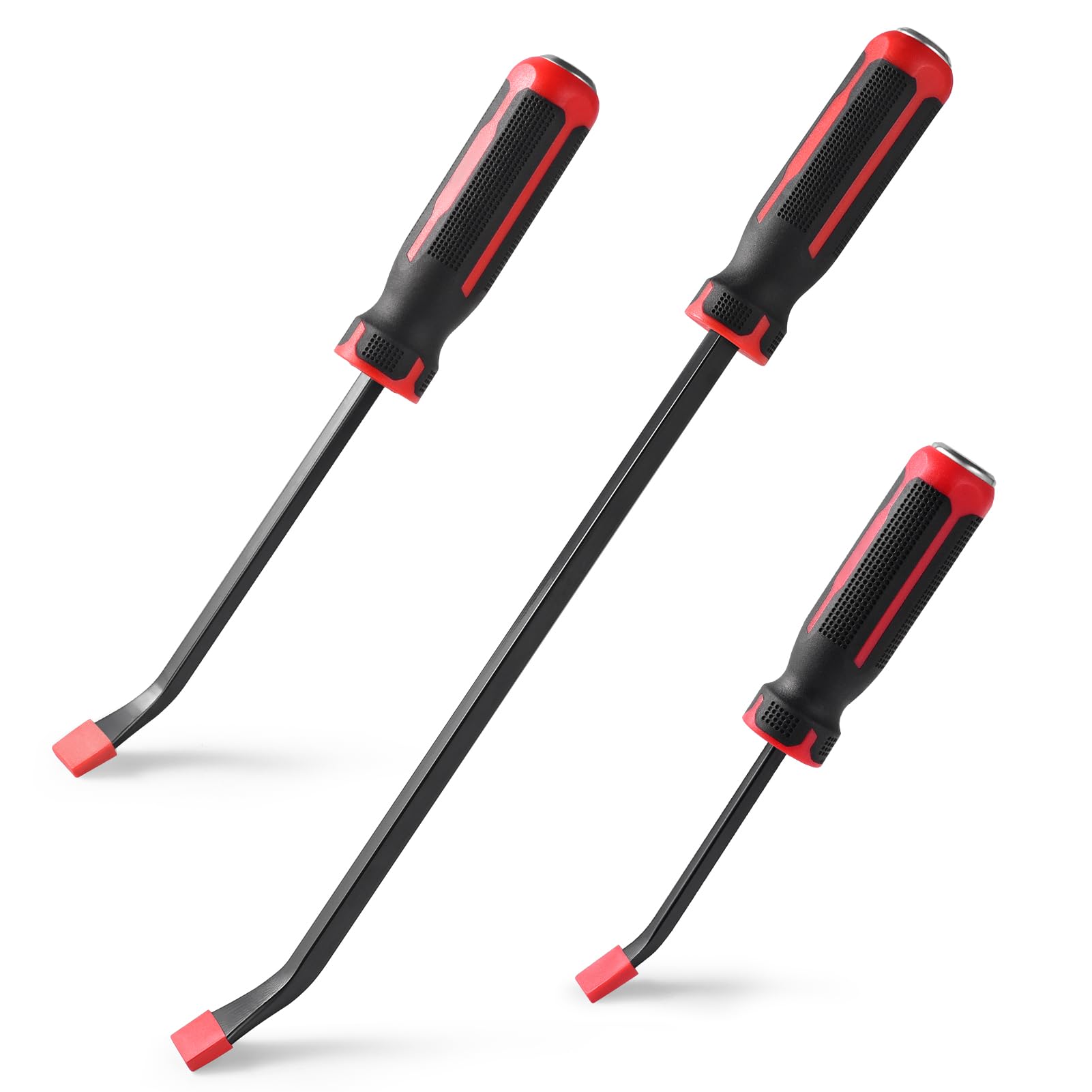 Photo 1 of Pry Bar Set, Pry Bar Set Included 8” 12” and 18” with Strike Cap for Prying and Moving Object