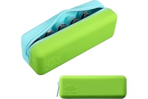 AITIME Portable Daily Contact Lens Organizer,Disposable Contact Lens Dispenser, Travel Colored Contact Lens Storage Case with Labeled R & L