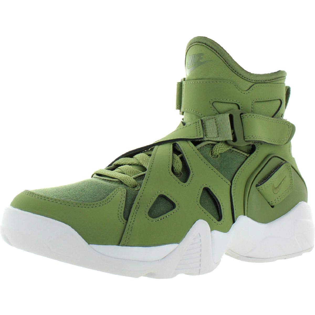 green nike basketball shoes