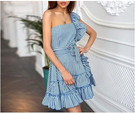 strapless loose dress