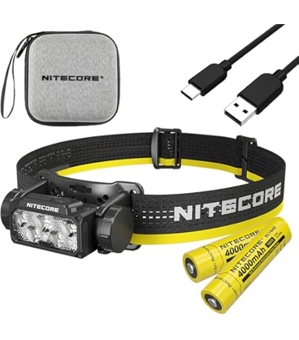 ライト・ランタン NITECORE HC65 UHE 2000lm 4000mAh Amazon.com: Nitecore HC65 UHE Headlamp, 2000 Lumen Max Heavy