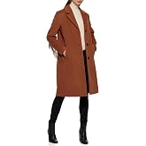 Kenneth Cole Women's Fringe Wool Blend Overcoat