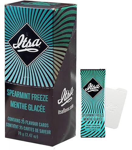 mint cards for cigarettes Itsa Mint Chill Flavour Cards