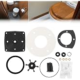 Replace for Jabsco 37040-0000 Marine Toilet Service Kit | Fit for Jabsco 37010 Series &amp; PAR 37 Series Marine Toilets