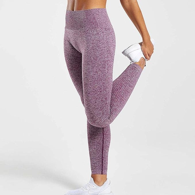 Leggings Push Up Leggings Deportivos De Punto Sin Costuras Para - Main Image