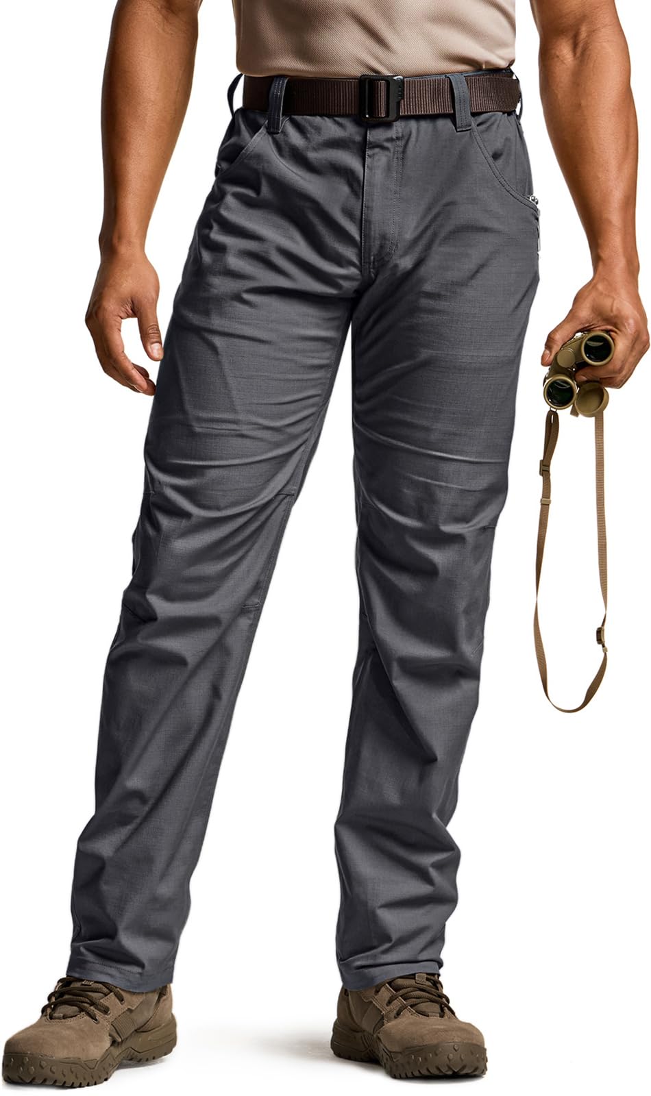 CQR Men's Utility Flex Cargo Pants, Classic-Fit