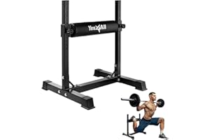 Yes4All Bulgarian Split Squat Stand - Single Leg Squat Roller & Bodyweight Training