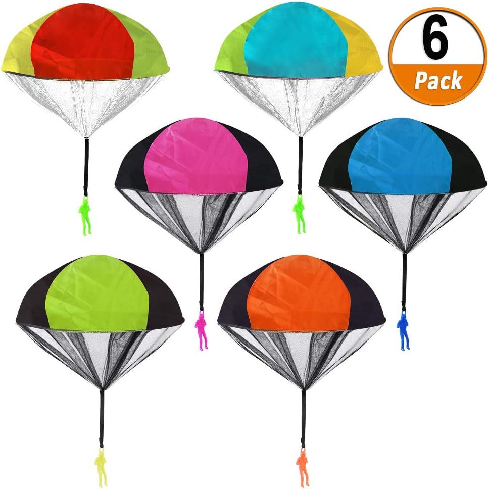 Toddler Boy Gift Guide Yihurlm Pack Parachute Toy,Tangle Free