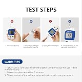 Sinocare Safe-Accu2 Blood Glucose Monitor 25 Strips Large LCD 200 Memory view 5