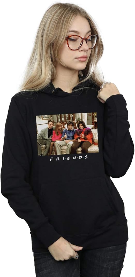 Friends Women's Retrospective Still Hoodie Amazon.co.uk Clothing
