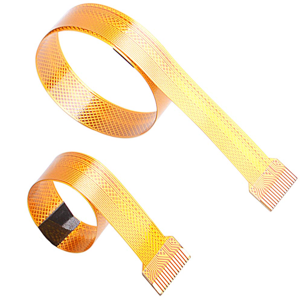 GeeekPi 2PCS 15Pin to 22Pin Camera FFC Flex Cable 16cm/30cm Ribbon Cable for Raspberry Pi Zero/Zero W/2 W
