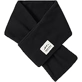 Hymeiluely Polar Fleece Warm Short Scarf for Men Women for Winter Cold Weather Soft Neck Warmer Neck Scarves