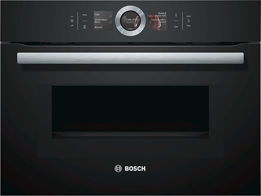 Bosch CMG676BB1 Serie 8 Backöfen und Herde / Mini-Ofen / 45 L / Selbstreinigungs-Technik / PerfectRoast & PerfectBake / schwa