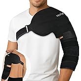 REVIX Arm Ice Pack Wrap for Pitchers – Shoulder and Elbow Ice Pack Reusable Cold Therapy Wrap for Baseball Pitcher Arm Recovery, Adjustable Compression Sleeve for Post-Workout Muscle Relief