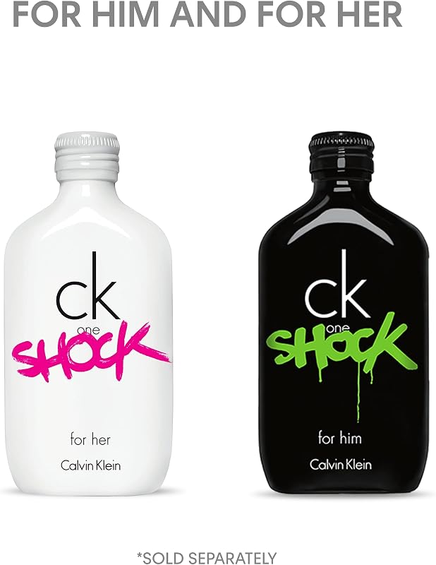 CK One Shock Eau de Toilette para hombre | Fragancia masculina fresca con notas de lavanda, pachulí y mandarina | Atemporal y de larga duración | 100ml — foto 6 de 6