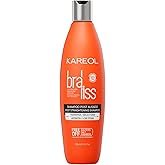 Kareol Braliss Post Straightening Shampoo, Sulfate Free, Salt Free, Paraben Free, with Keratin, Low Foam Formula for Straightened Hair, 10.1 fl oz