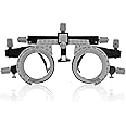 CGOLDENWALL Adjustable Optical Optic Trial Lens Frame Eye Test Glasses Optometry Optician Easily Changeable Cylinder Axis Fully Adjustable Temple Length and Nose Rest (PD:48-80)