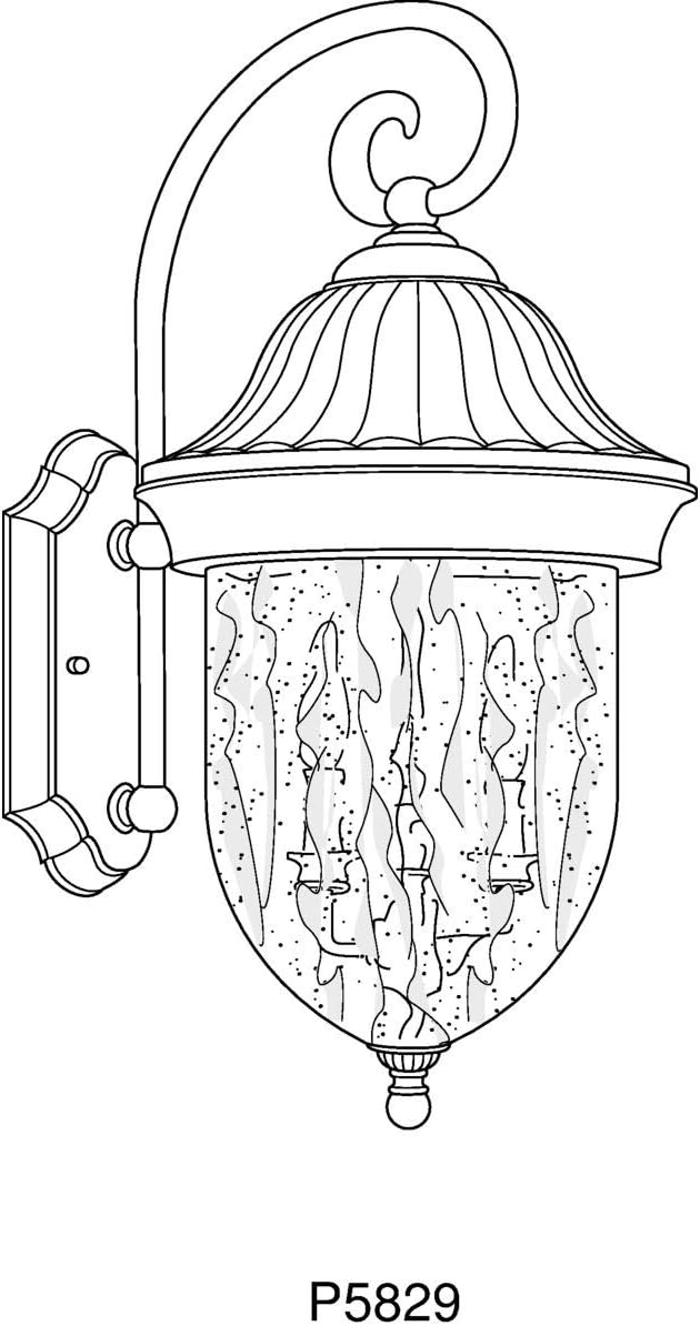 Home Garden Progress Lighting P59 Coventry 2 Light 21 Tall Outdoor Wall Black Outdoor Lighting