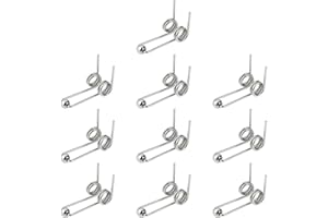 The Lord of the Tools 10Pcs 1.2x28mm Double Return Torsion Spring for Most Wire Curling Iron