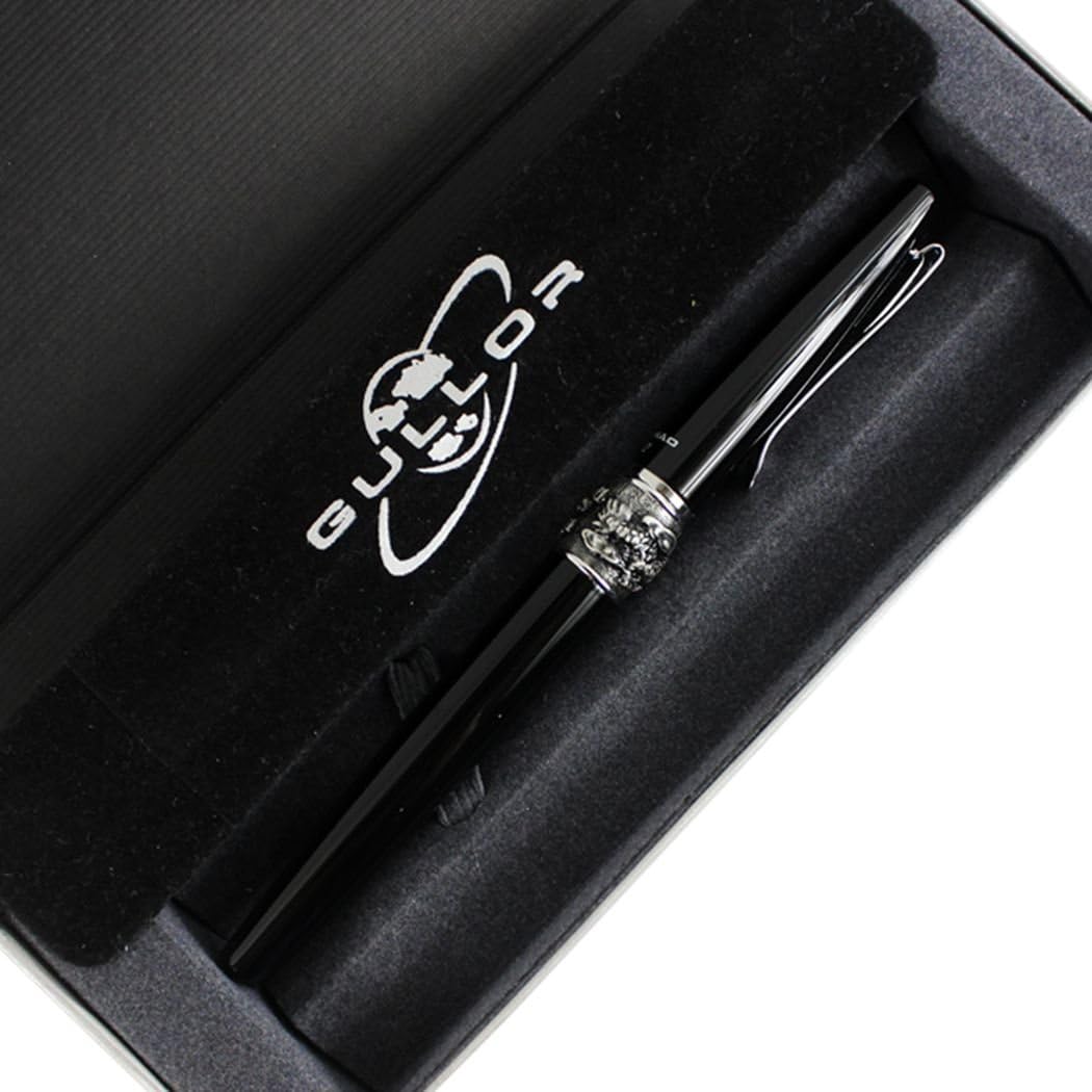 Gullor Classic Hovering Dragon Fountain Pen Y2 Original Pen Pouch Gift Box Set - Black - Image 5