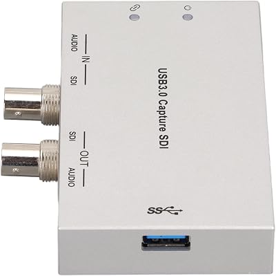 Shanrya SDI to USB3.0 Capture Card HDV-US60 Live Streaming Aluminum Alloy