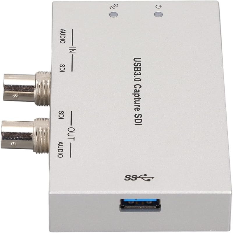 Shanrya SDI to USB3.0 Capture Card HDV-US60 Live Streaming Aluminum Alloy
