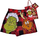 The Grinch Who Stole Christmas Mens Boxer Shorts with Gift Bag (Teen/Adult)