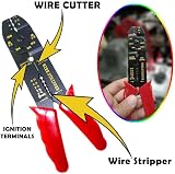 Orbitron Electrical Wire Stripper Crimping Tool Cutter Pliers 8 Inch 200mm view 2