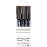 Too Copic Multi-Liner Set of 4 Warm Grey