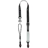 VSGO Black Snipe Urban Camera Strap – Quick Release, Anti-Twist, Comfortable Nylon Sling, Fits DSLR, Mirrorless, Phone & Action Camera, Gray&Black