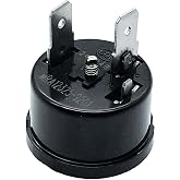 Whole Parts Upgraded Fridge Compressor Overload Protector Part# 6750CL0001D | Compatible with Select LG and Kenmore Refrigerators