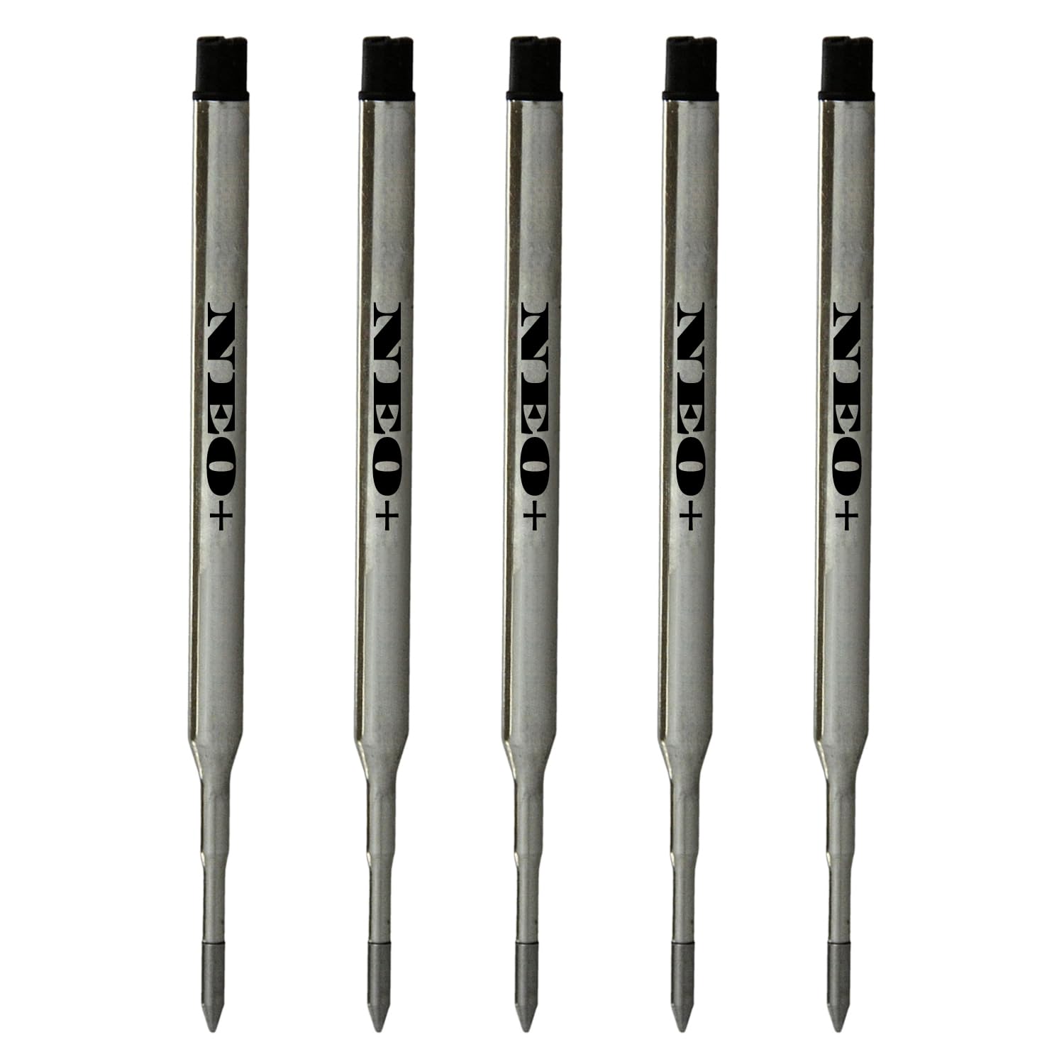 UK Seller! Sets of Pen Refills Compatible with Sheaffer K Ballpoint Pens. Medium Point Ballpoint Soft Roll Refill for (5 Black Ink Refills)
