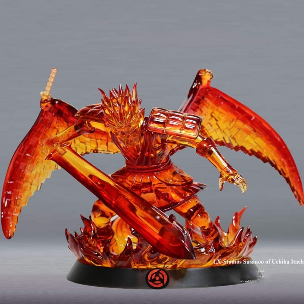 Amazon Co Jp Sslhry ナルトサスケイタチ スサノオ アクションフィギュアギフト玩具ジュエリーnaruto ナルト 疾風伝人形コレクション ホーム キッチン