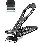 EBEWANLI Straight Nail Clipper, 17mm Wide Jaw Opening Toe Nail Clippers, Extra Large Toenail Clippers for Thick Toenails, Heavy Duty Toenail Clippers for Seniors, Men, Women
